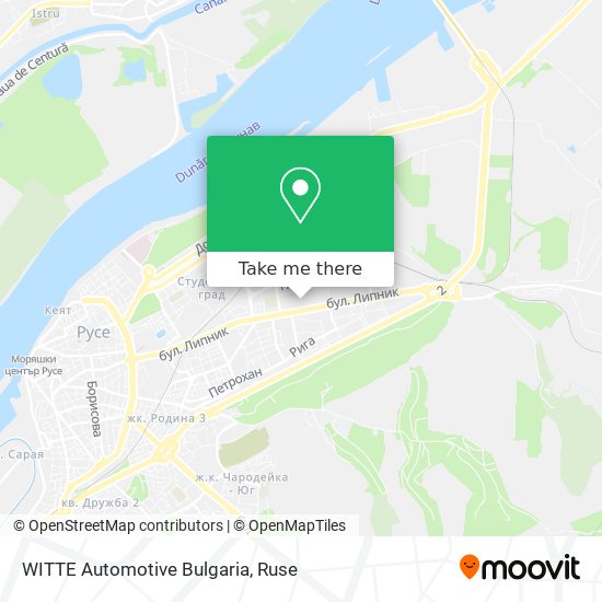 Карта WITTE Automotive Bulgaria