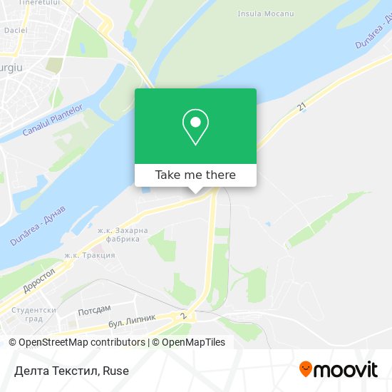 Делта Текстил map