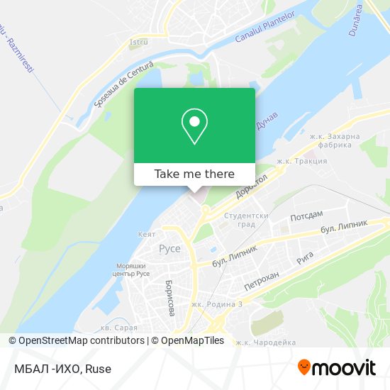 МБАЛ -ИХО map
