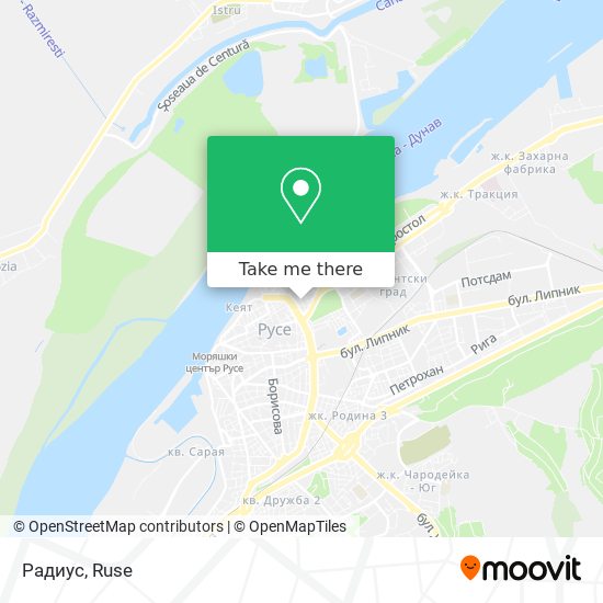 Карта Радиус