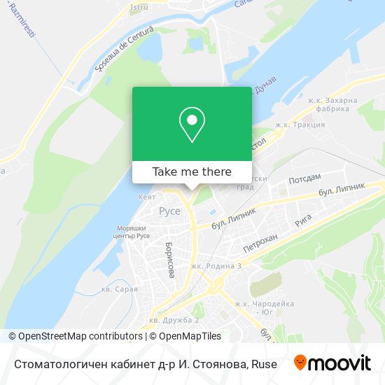Стоматологичен кабинет  д-р И. Стоянова map