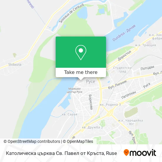 Католическа църква Св. Павел от Кръста map