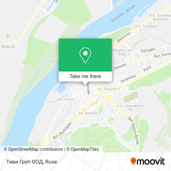 Тиви Груп ООД map