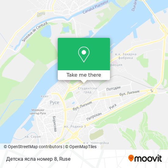 Детска ясла номер 8 map