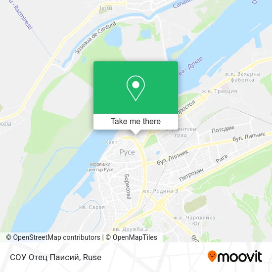 Карта СОУ  Отец Паисий