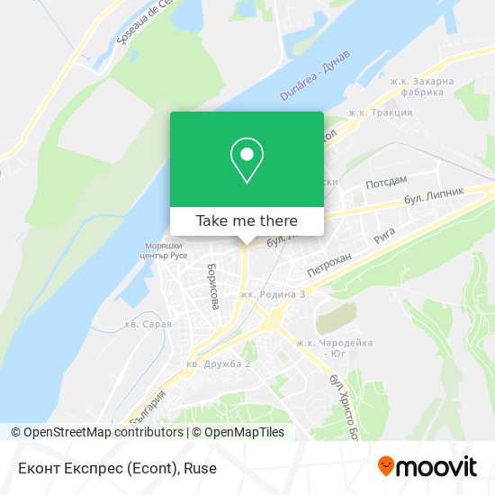 Еконт Експрес (Econt) map