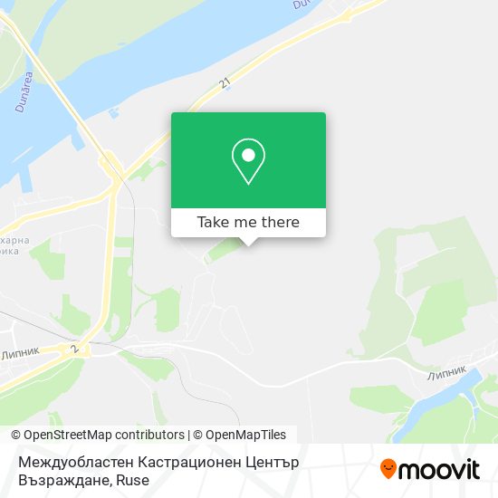 Междуобластен Кастрационен Център  Възраждане map