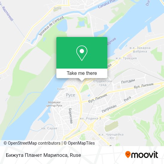 Карта Бижута Планет Марипоса