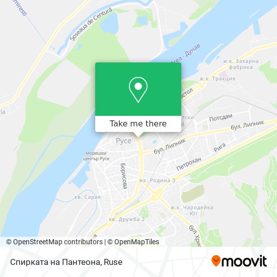 Спирката на Пантеона map