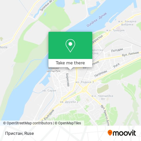 Пристан map