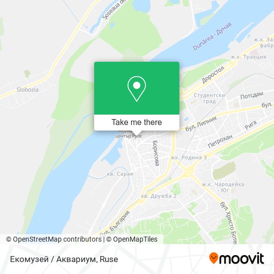 Екомузей / Аквариум map