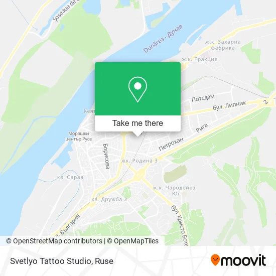 Карта Svetlyo Tattoo Studio