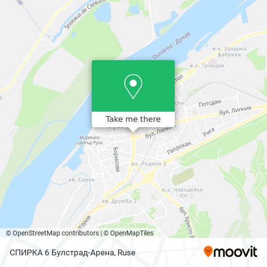 Карта СПИРКА 6  Булстрад-Арена