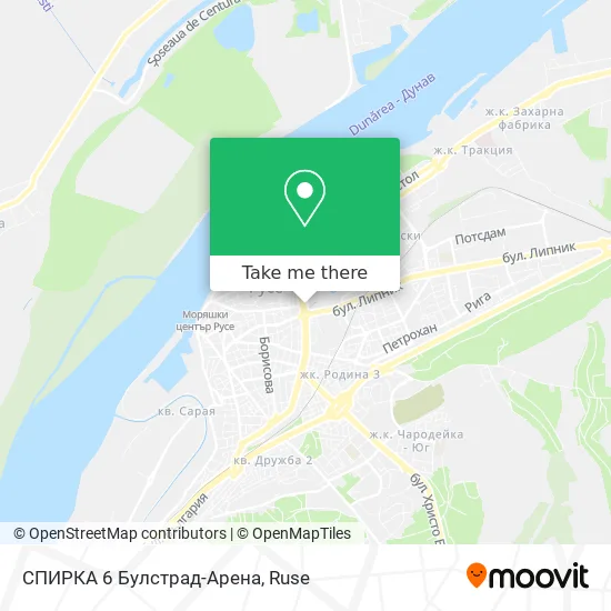 Карта СПИРКА 6  Булстрад-Арена
