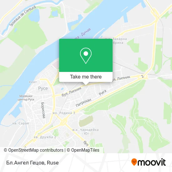 Карта Бл.Ангел Гецов