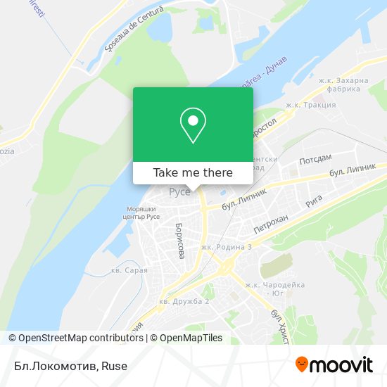 Бл.Локомотив map