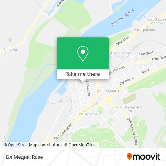 Бл.Медик map