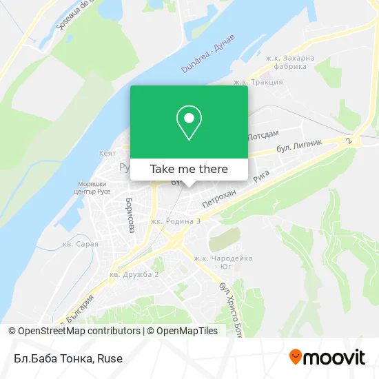 Карта Бл.Баба Тонка