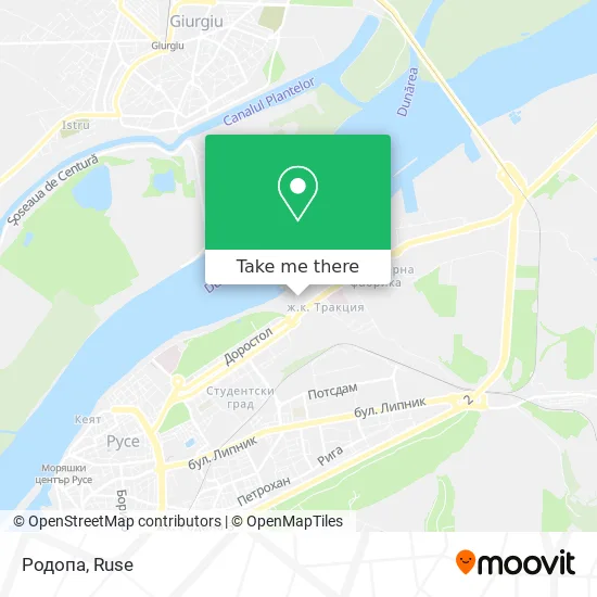 Родопа map