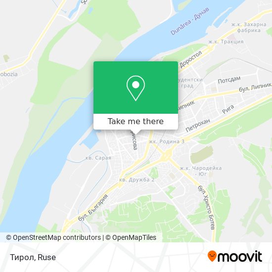 Тирол map