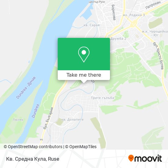 Кв. Средна Кула map