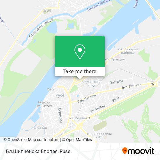 Бл.Шипченска Епопея map