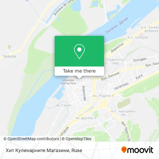 Хит Кулинарните Магазини map