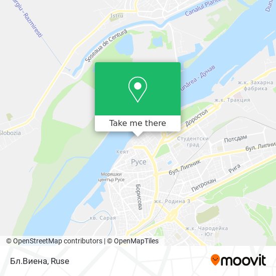 Бл.Виена map
