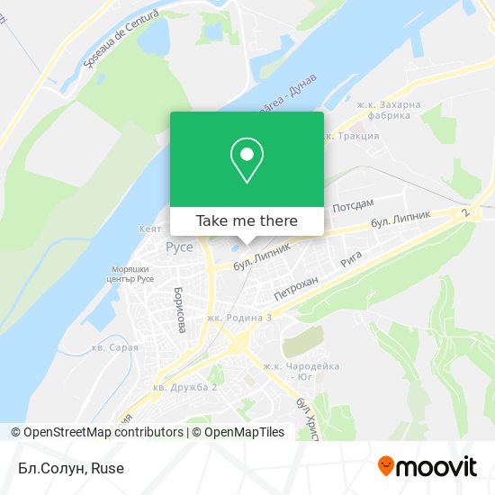 Бл.Солун map