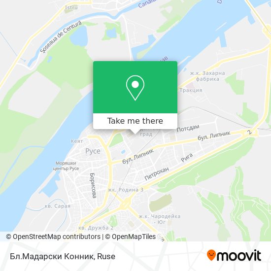 Бл.Мадарски Конник map
