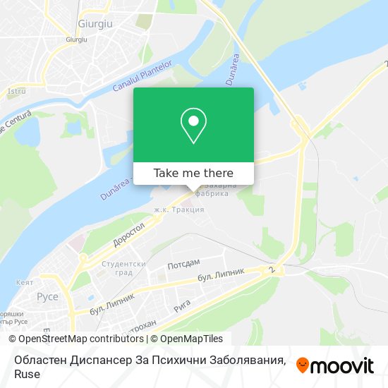 Карта Областен Диспансер За Психични Заболявания