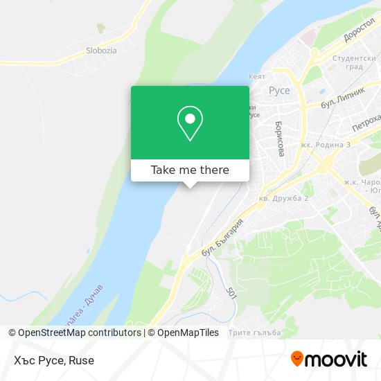 Карта Хъс Русе