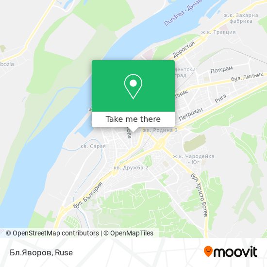 Бл.Яворов map