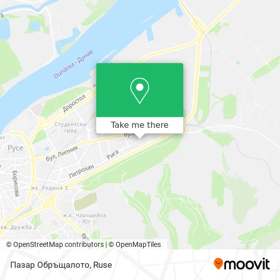 Карта Пазар Обръщалото