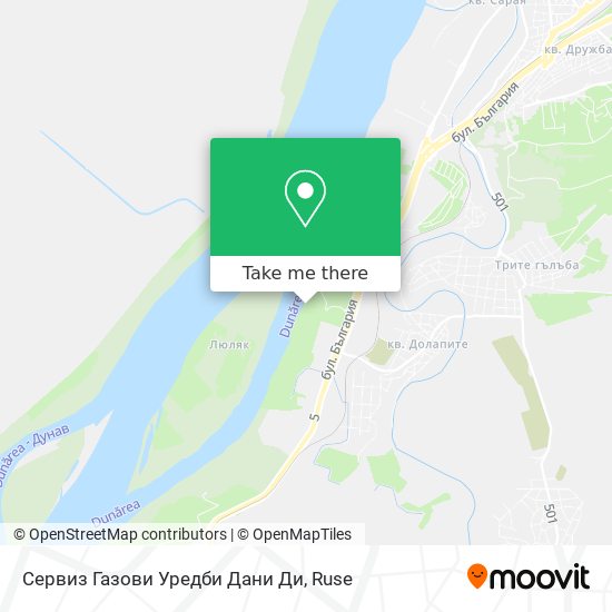 Сервиз Газови Уредби Дани Ди map