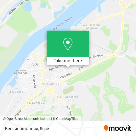 Бензиностанция map