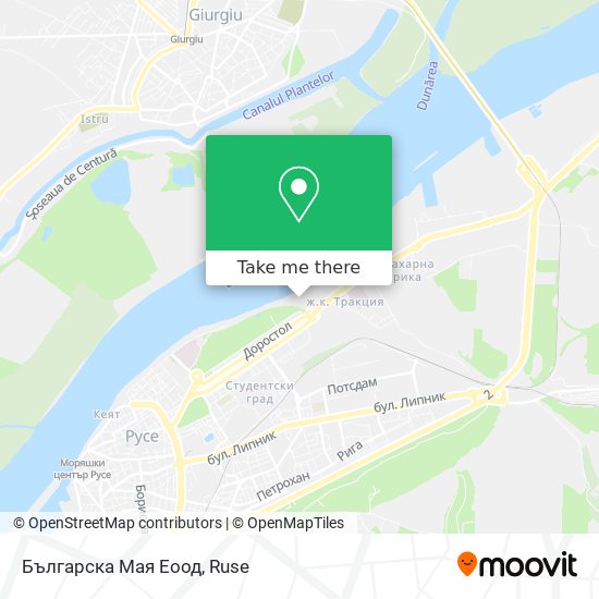 Българска Мая Еоод map