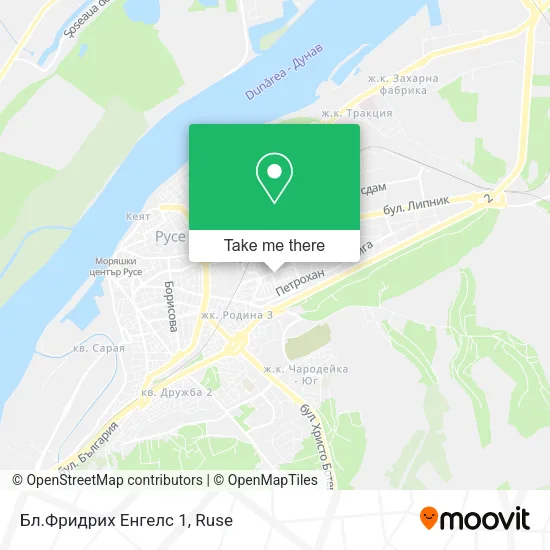 Карта Бл.Фридрих Енгелс 1