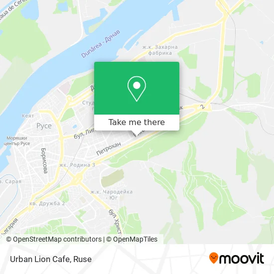 Карта Urban Lion Cafe