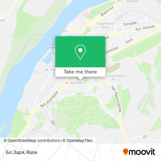 Бл.Заря map