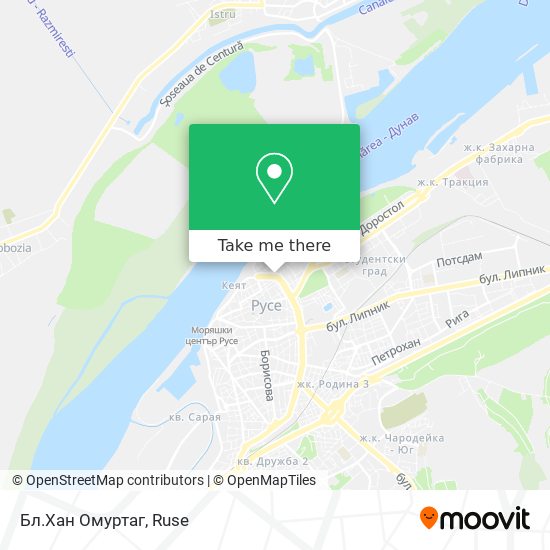 Бл.Хан Омуртаг map
