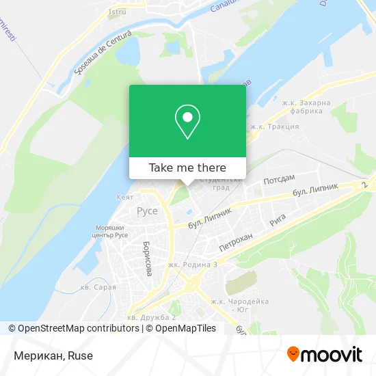 Карта Мерикан