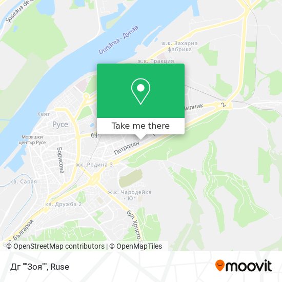 Карта Дг ""Зоя""
