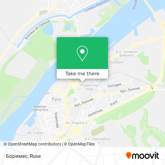 Боримес map