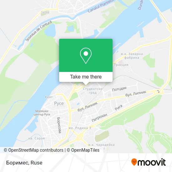 Карта Боримес