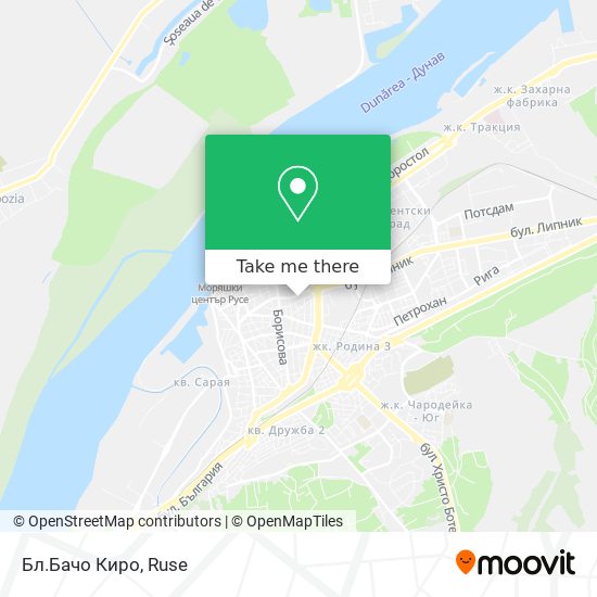 Бл.Бачо Киро map