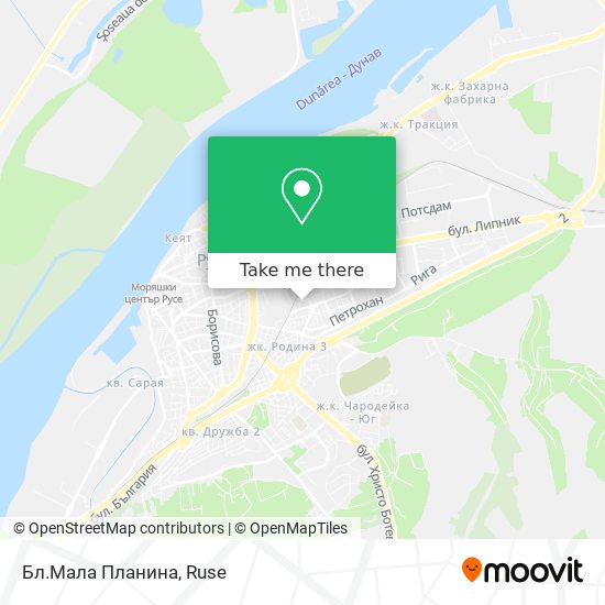 Бл.Мала Планина map