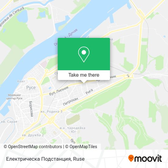 Електрическа Подстанция map