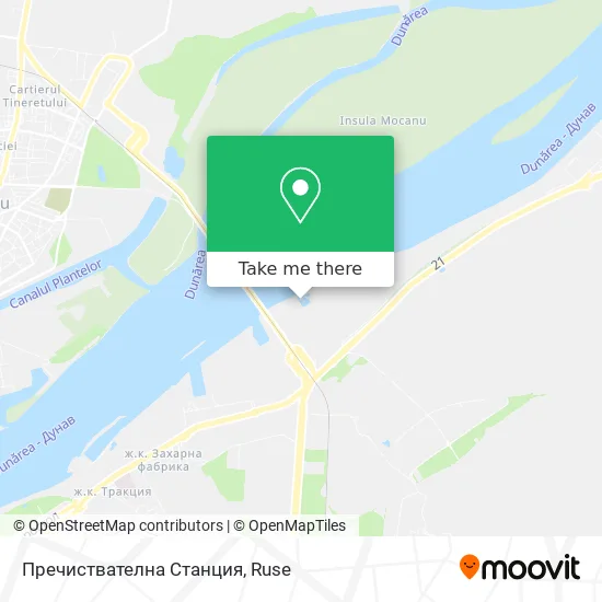 Пречиствателна Станция map