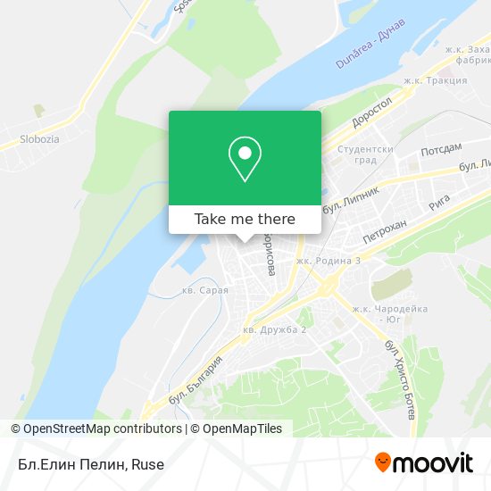 Бл.Елин Пелин map